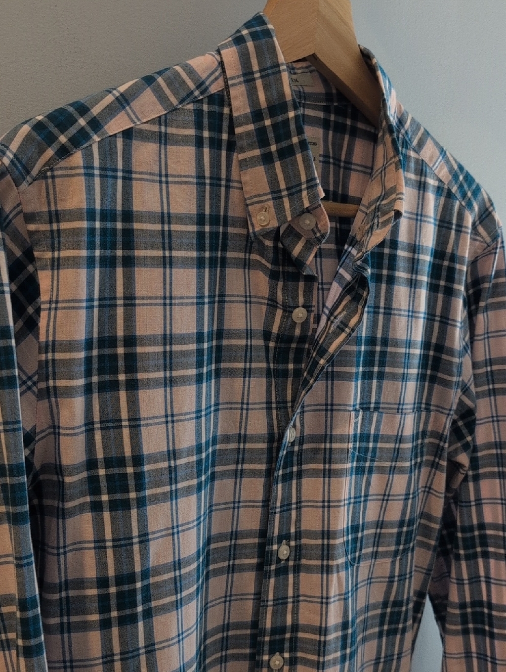 J. Crew Men's Small Slim Fit Stretch Long Sleeve Button Down Shirt Style #H4737 - Picture 3 of 14